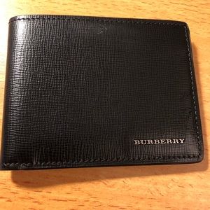 SOLD! Burberry London Leather International Wallet